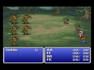 Final Fantasy Origins - Final Fantasy (EU) screen shot game playing